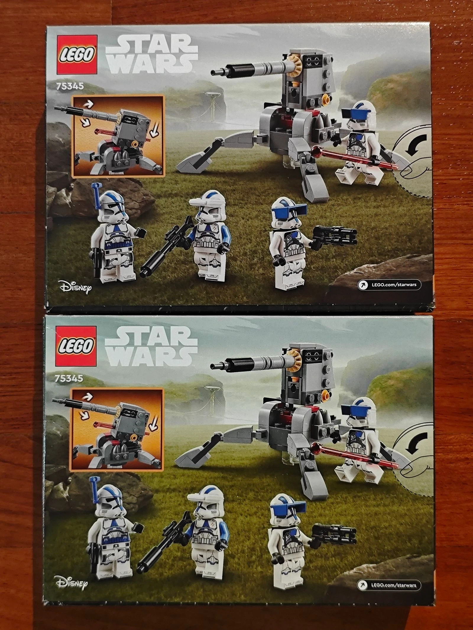 Pack de batalla de los Clone Troopers 501st de Lego Star Wars – photo 2